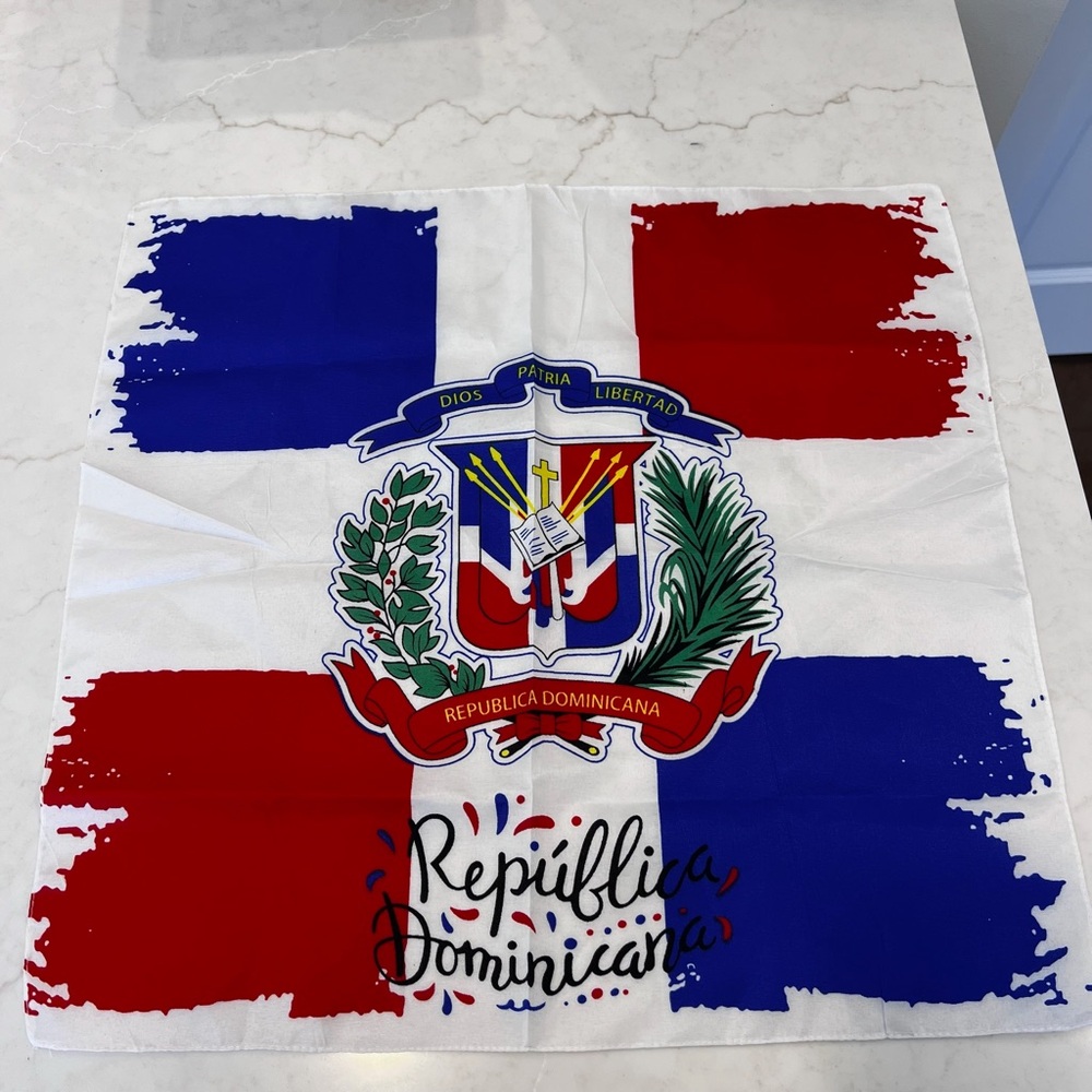 Dominican Republic Flag Handkerchief